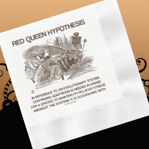 Servilleta De Papel Hipótesis de la Reina Roja Alicia Reina Roja Marav