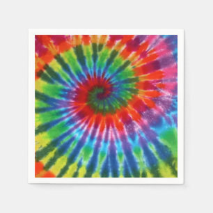 Servilleta De Papel Hippy Peace Retro 60