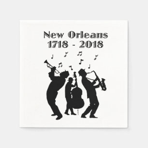 Servilleta De Papel Histórico Tricentenario de Nueva Orleans