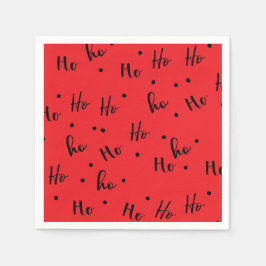 Servilleta De Papel Ho ho ho