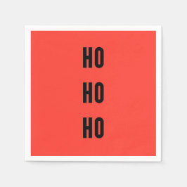 Servilleta De Papel Ho Ho Ho