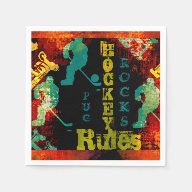 SERVILLETA DE PAPEL HOCKEY (Anverso)