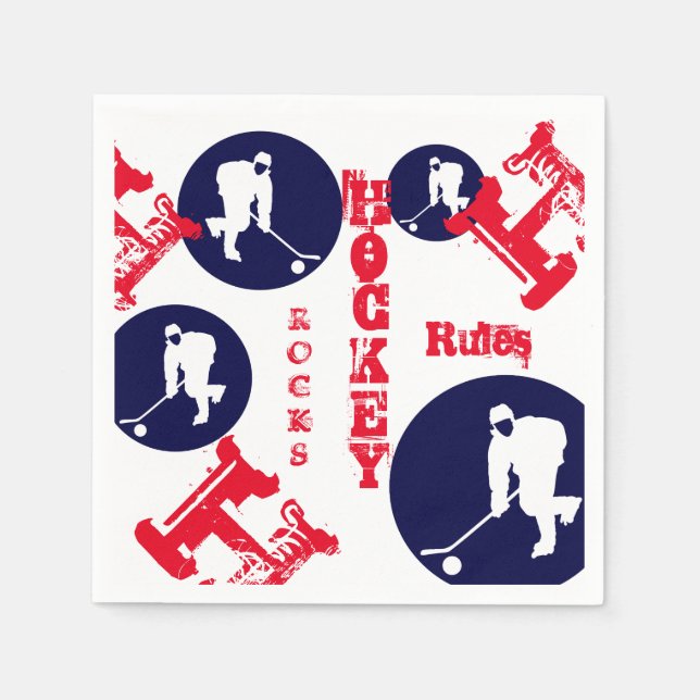 Servilleta De Papel Hockey (Anverso)