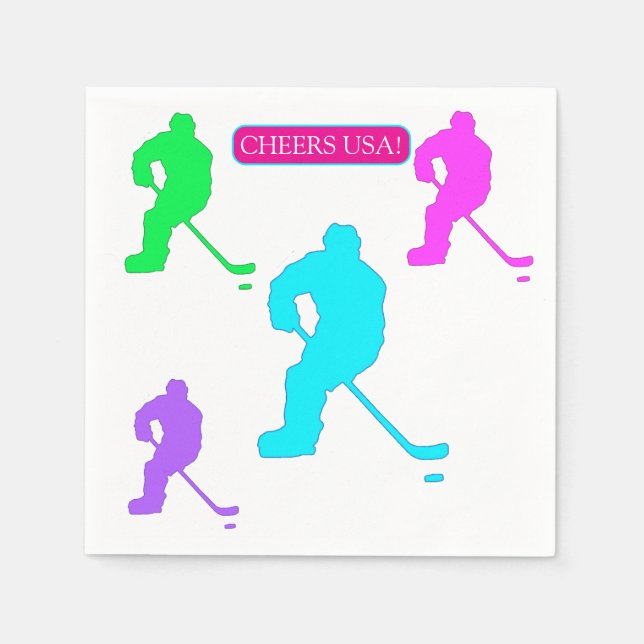 SERVILLETA DE PAPEL HOCKEY (Anverso)