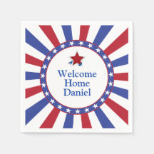 Hogar de bienvenida para estrellas patrióticas y r