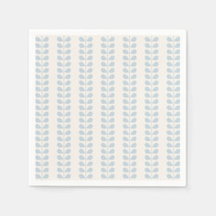 Servilleta De Papel Hoja de raya azul claro