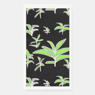 Servilleta De Papel Hoja Verde