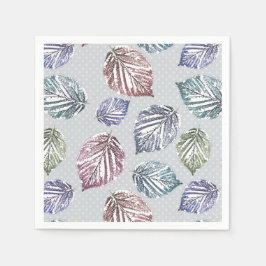 Servilleta De Papel Hojas de apertura sobre fondo gris claro