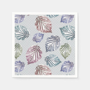 Servilleta De Papel Hojas de apertura sobre fondo gris claro