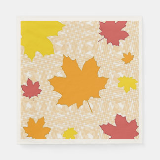Servilleta De Papel Hojas de Otoño