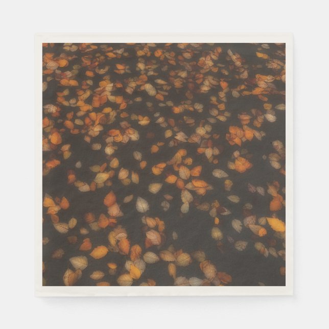 Servilleta De Papel hojas de otoño (Anverso)