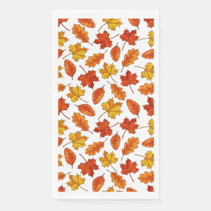Servilleta De Papel Hojas de Otoño