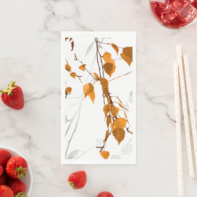 Servilleta De Papel Hojas de otoño 2 (In situ)