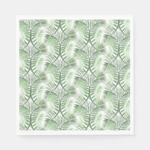Servilleta De Papel Hojas de Palma Tropical Luau