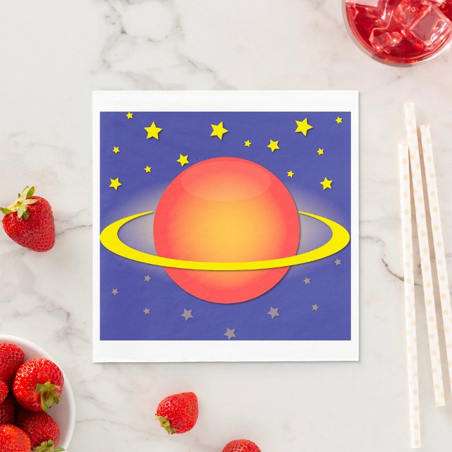 Servilleta De Papel Hojas de papel de Saturno (Subido por el creador)