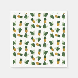 Servilleta De Papel Hojas De Piña Y Palmilla