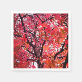 Servilleta De Papel Hojas rosadas