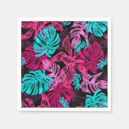 Servilleta De Papel Hojas tropicales