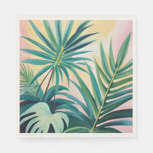 Servilleta De Papel Hojas tropicales