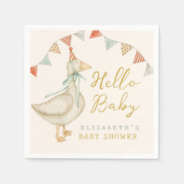 Servilleta De Papel Hola Baby Duck Toys Baby Shower