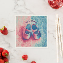 Servilleta De Papel Hola bebé - encantador