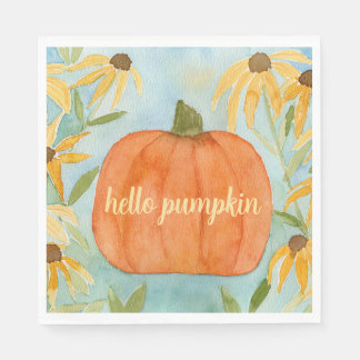 Servilleta De Papel Hola Calabaza Caída