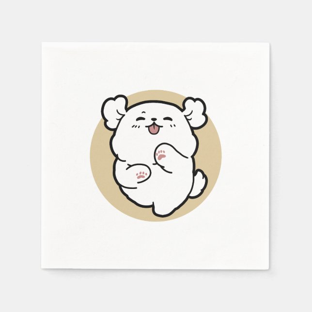 Servilleta De Papel Hola desde el lado de las barras (Anverso)