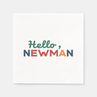Servilleta De Papel "Hola, Newman".