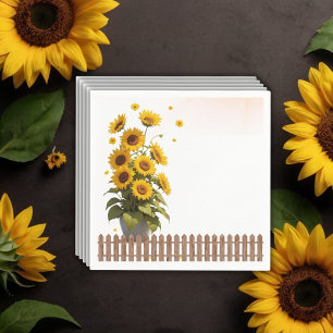 Servilleta De Papel Hola Sunshine Sunflower Garden Baby Shower
