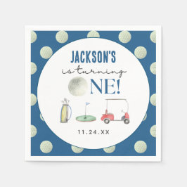 Servilleta De Papel Hole In One Golf Boy Birday