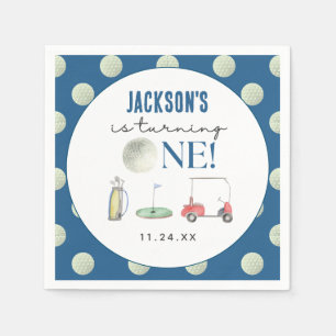 Servilleta De Papel Hole In One Golf Boy Birday