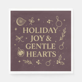 Servilleta De Papel Holiday Joy Paper Napkin