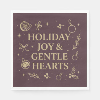 Servilleta De Papel Holiday Joy Paper Napkin