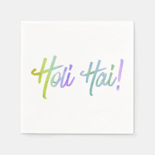 Servilleta De Papel holiES - HOLI HAI grunge pastel 1