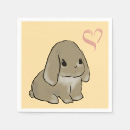 Servilleta De Papel Holland lop bunny 