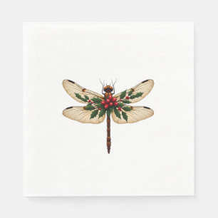 Servilleta De Papel Holly Winged Dragonfly