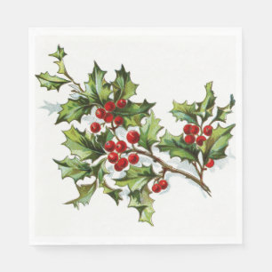 Servilleta De Papel HollyBerries20150802