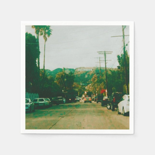 Servilleta De Papel Hollywood Hills (Anverso)