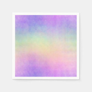 Servilleta De Papel holo rainbow soft ombre : 