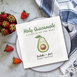 Servilleta De Papel Holy Guacamole Cute Funny Baby Shower
