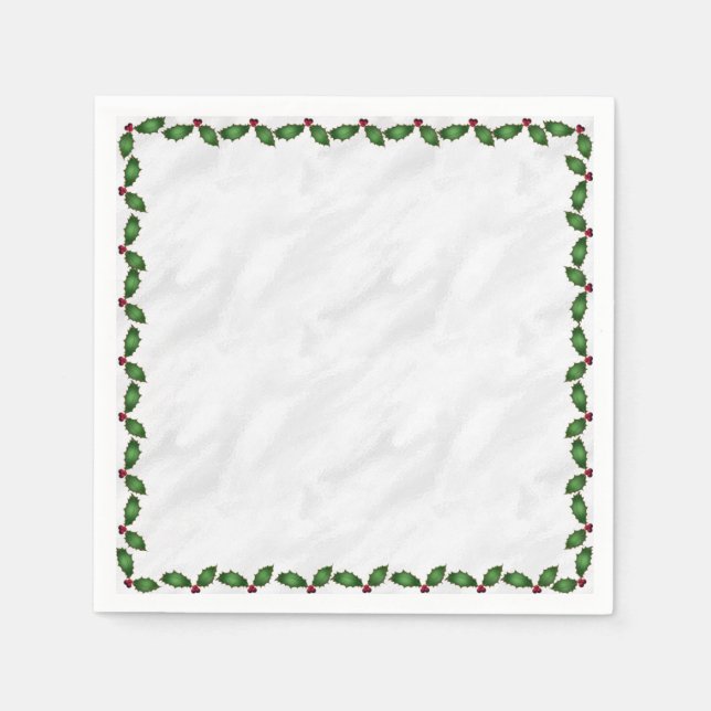 Servilleta De Papel Holy Paper Napkins (Anverso)