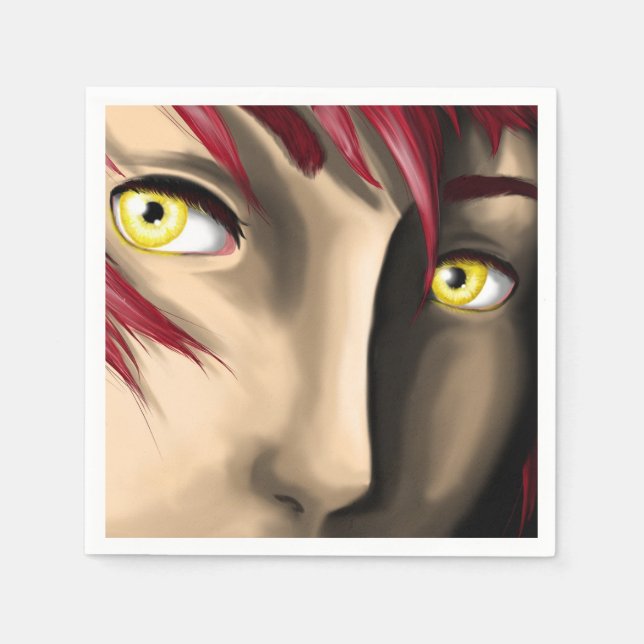 Servilleta De Papel Hombre de manga eléctrico (Anverso)