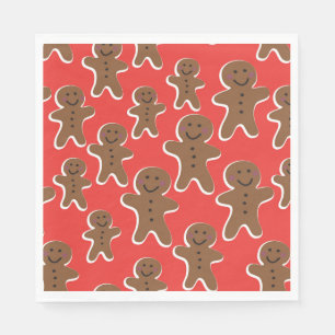 SERVILLETA DE PAPEL HOMBRE GINGERBREAD REÚNE APUESTAS DE PAPEL