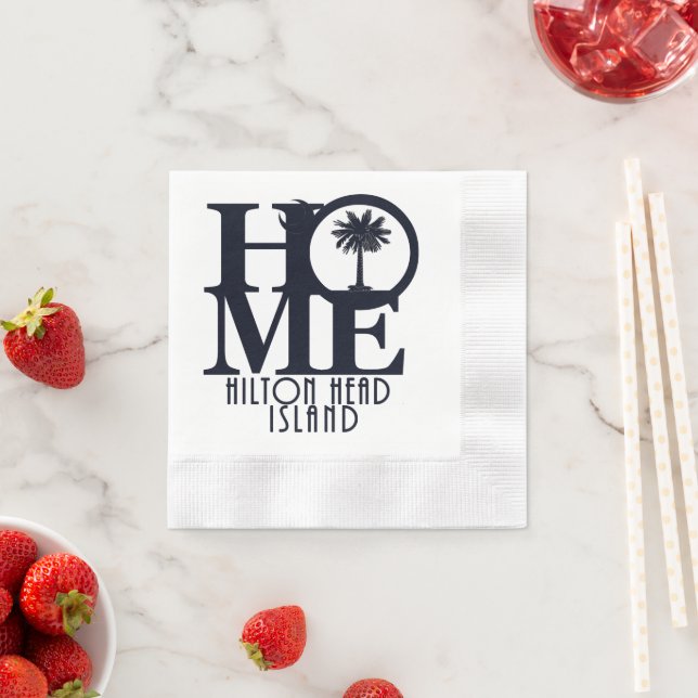 Servilleta De Papel HOMBRE Hillton Head Island Stone Coaster (In situ)