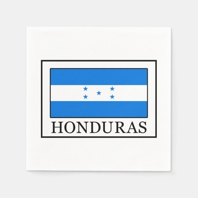Servilleta De Papel Honduras (Anverso)