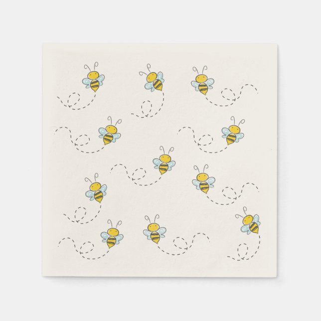 Servilleta De Papel Honey Bee (Anverso)