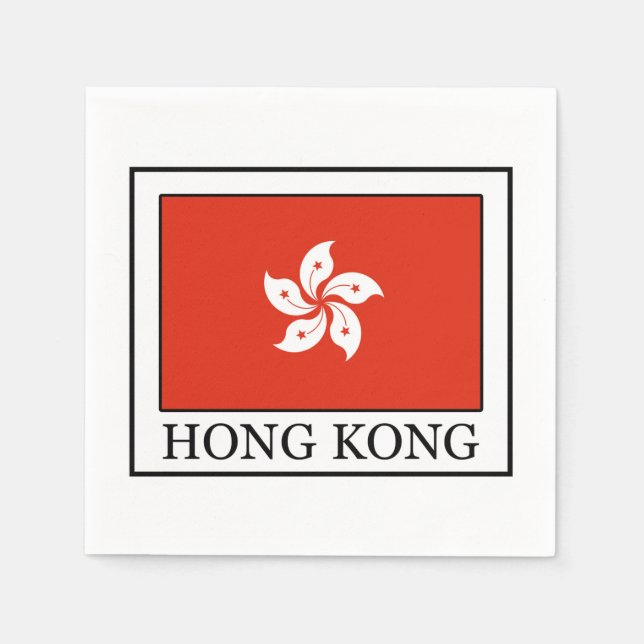 Servilleta De Papel Hong Kong (Anverso)