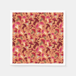 Servilleta De Papel Hongos Cute