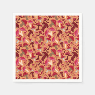 Servilleta De Papel Hongos Cute