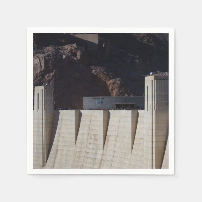 Servilleta De Papel Hoover Dam (Anverso)
